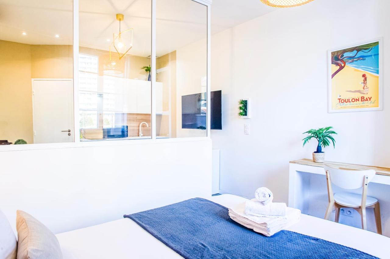 La Cle Studio Clim, Wifi, Gare Et Port De ツーロン エクステリア 写真
